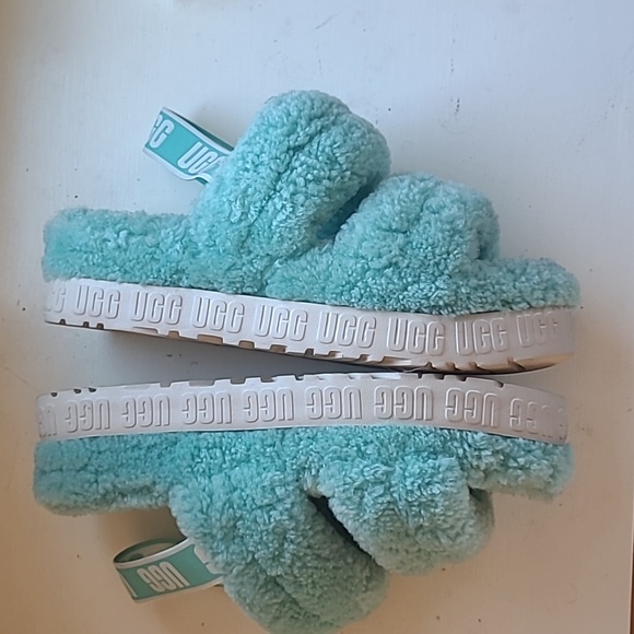 EUC Ugg Fluffita platform slippers - Picture 5 of 7